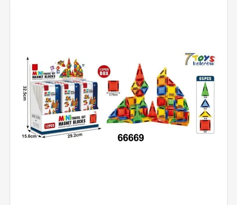 Klocki Magnetic Blocks