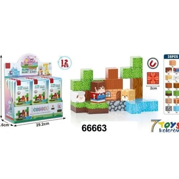 Klocki Magnetic Blocks