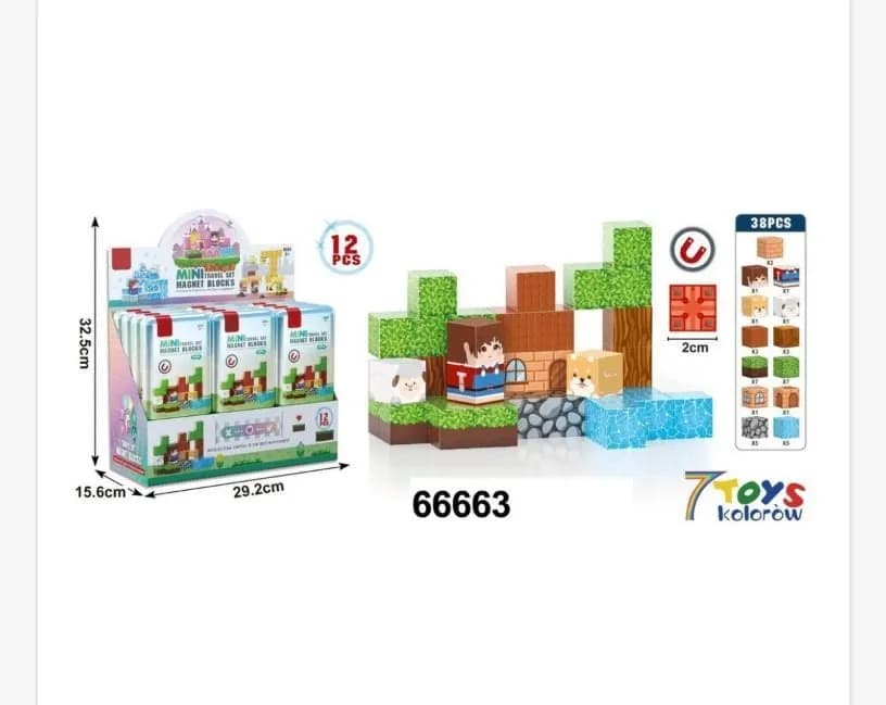 Klocki Magnetic Blocks