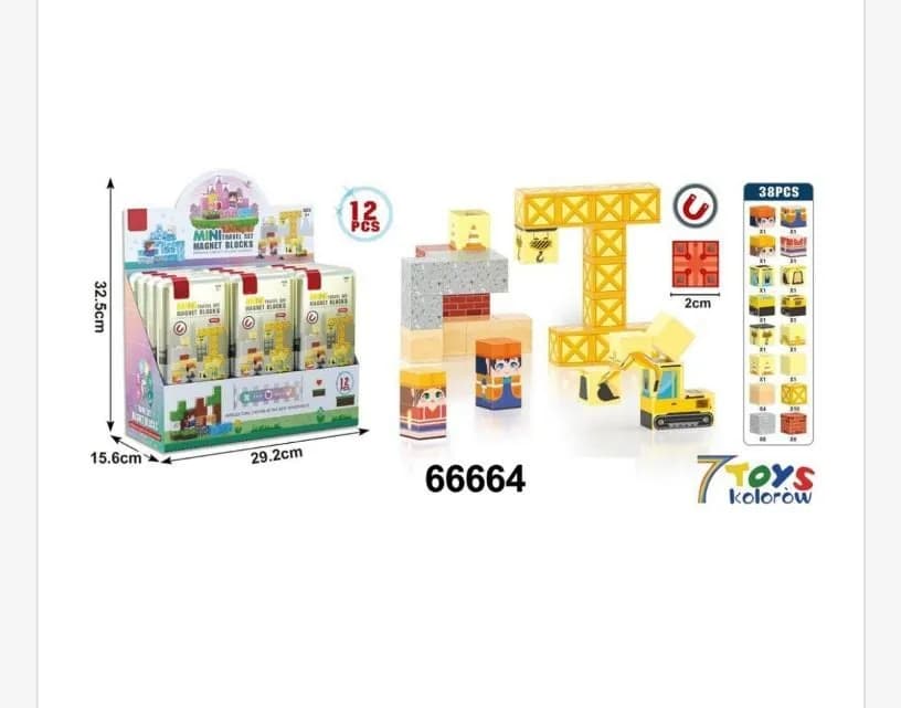 Klocki Magnetic Blocks