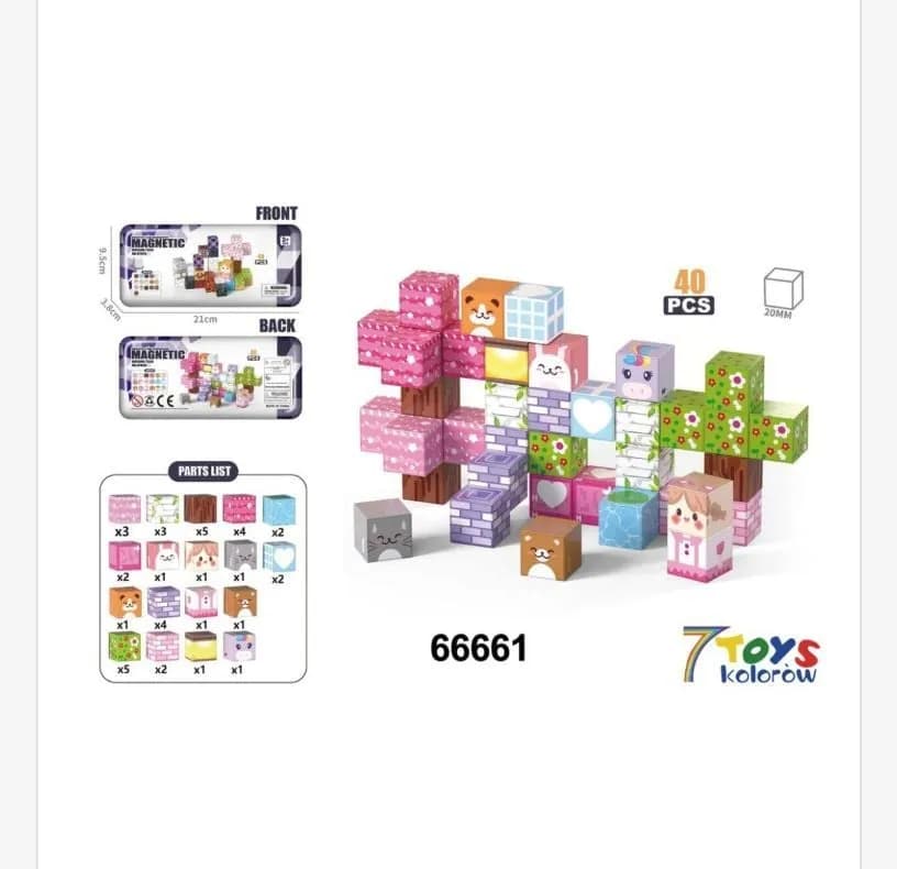 Klocki Magnetic Blocks