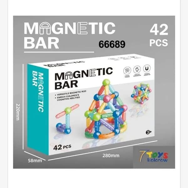 Magnetic Bar 42PCS