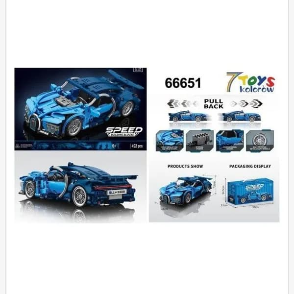 Klocki Samochod Speed