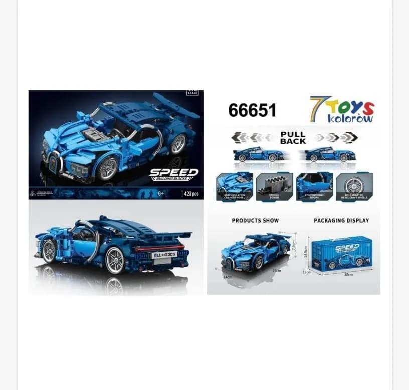 Klocki Samochod Speed