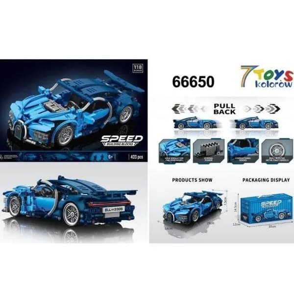 Klocki Samochod Speed