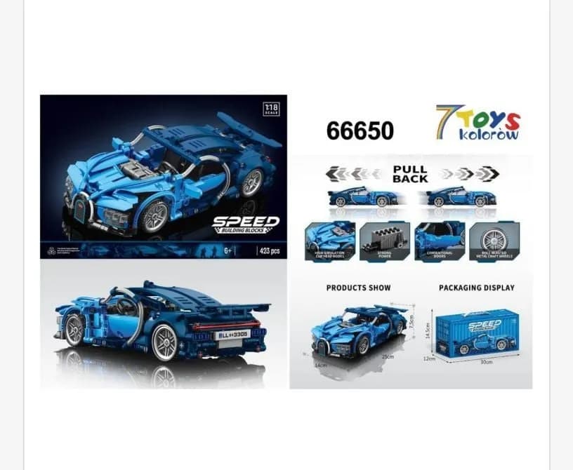 Klocki Samochod Speed