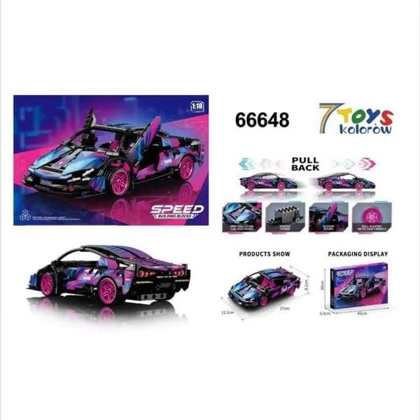 Klocki Samochod Speed