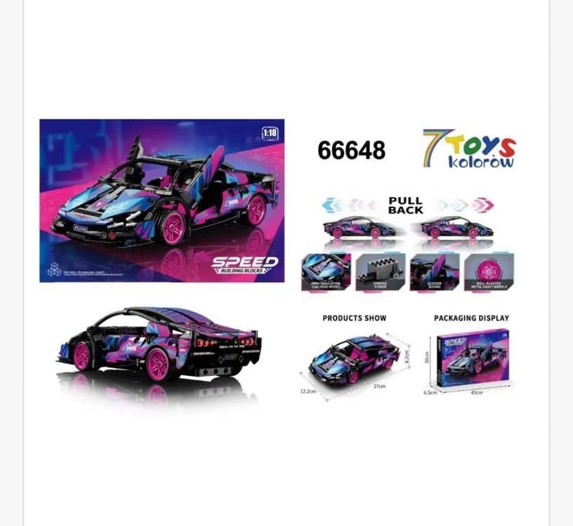 Klocki Samochod Speed