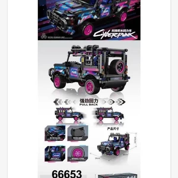 Klocki Samochod Speed