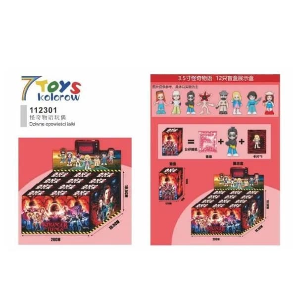 Zabawki Unboxing Stranger Things