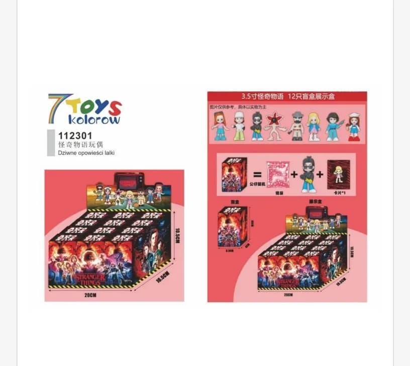 Zabawki Unboxing Stranger Things