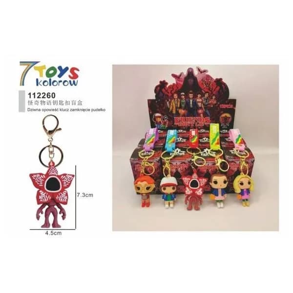 Zabawki Unboxing Brelok Stranger Things