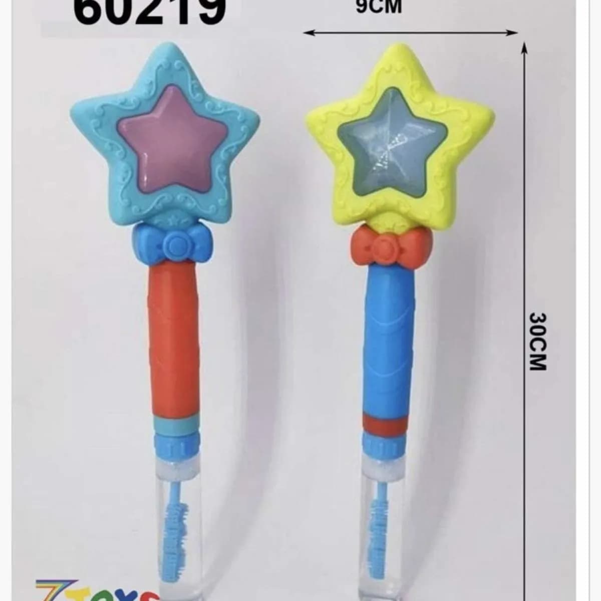 Bańki Mydlane Bubble Gwiazdka 30cm Mix Kolorów