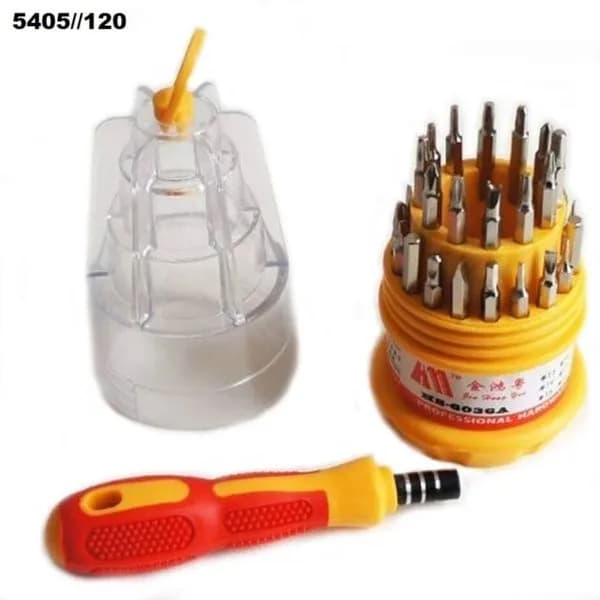 Wkrętaki 3in1 zestaw precyzyjny z wymiennymi bitami XS-6036A