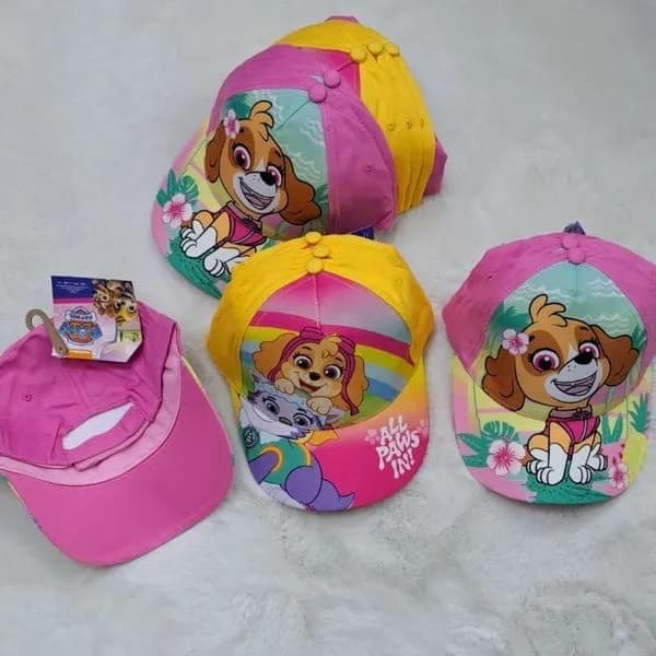 Czapka z daszkiem Psi Patrol 52-54cm Skye Everest Mix 12szt