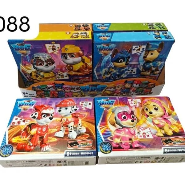 Klocki Psi Patrol Dog Squad Zestaw 2 Figurki MG1044 6 szt.
