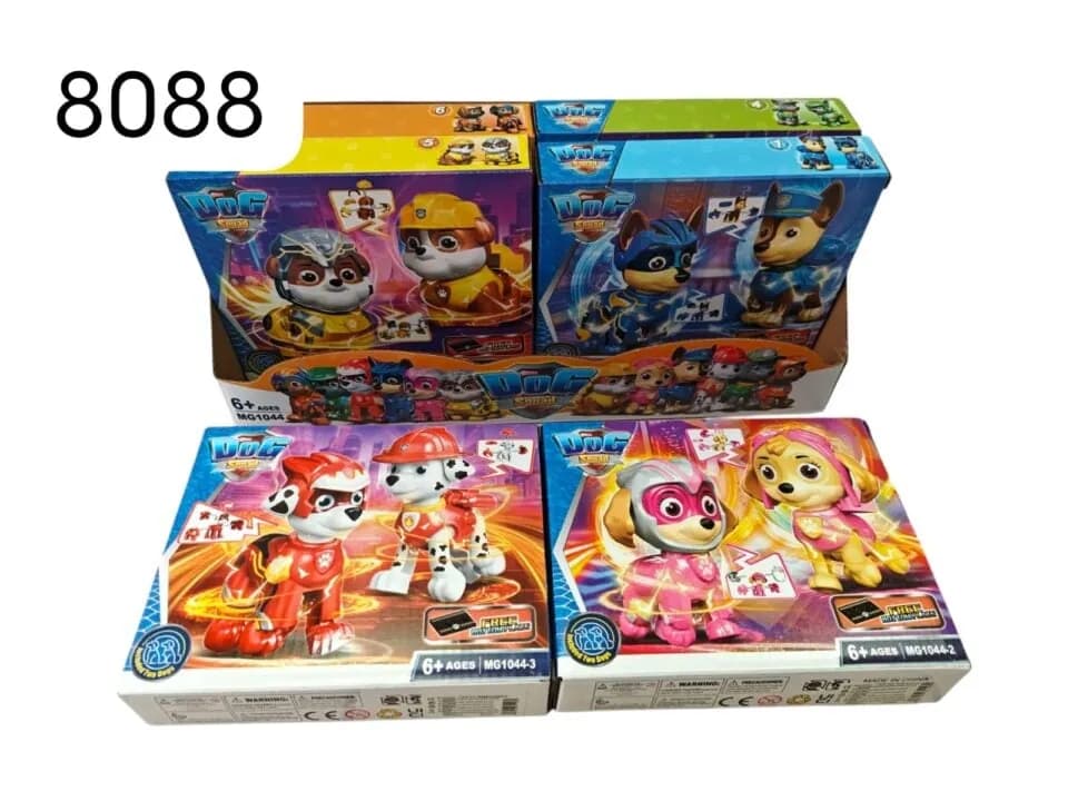 Klocki Psi Patrol Dog Squad Zestaw 2 Figurki MG1044 6 szt.