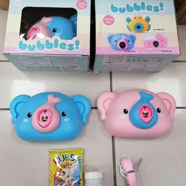 Banki Mydlane Aparat Zwierzątko Mix Kolorów 12 szt.