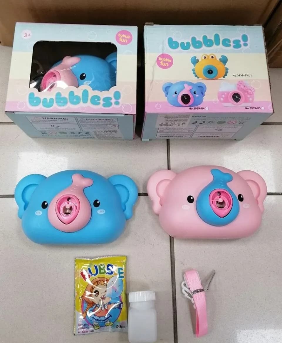 Banki Mydlane Aparat Zwierzątko Mix Kolorów 12 szt.