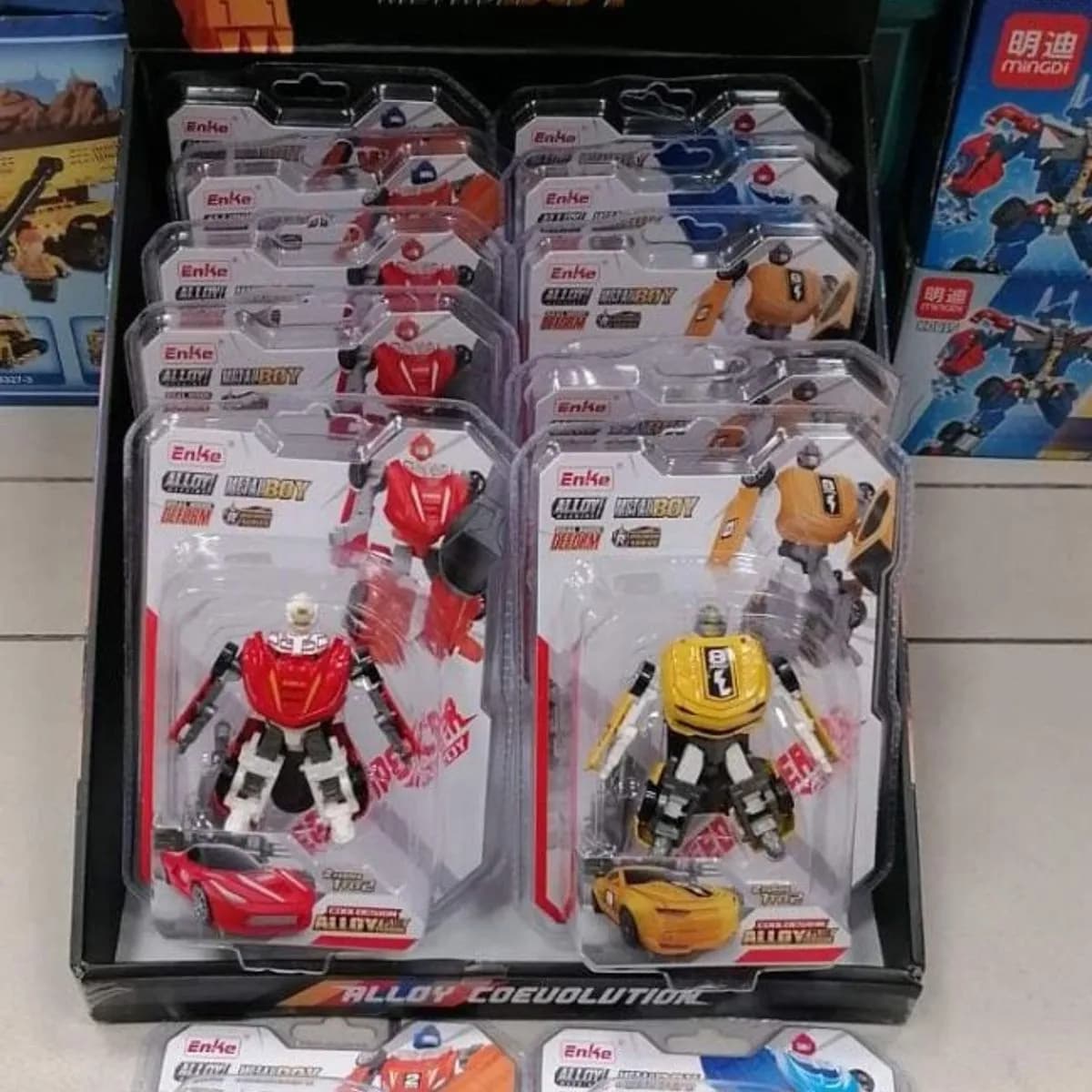 Zabawka Robot Metal Boy - Auto Transformer Alloy, 12 szt.