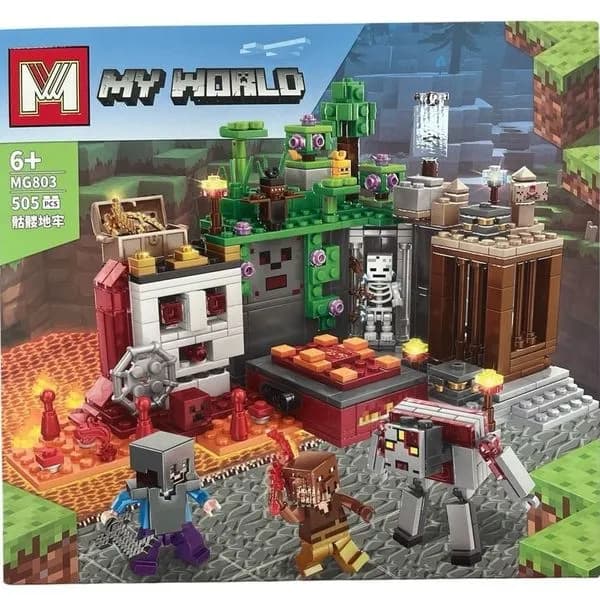 Klocki My World 505PCS Zestaw Konstrukcyjny Lochy MG803
