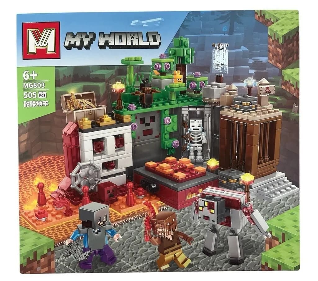 Klocki My World 505PCS Lochy MG803 Zestaw Konstrukcyjny
