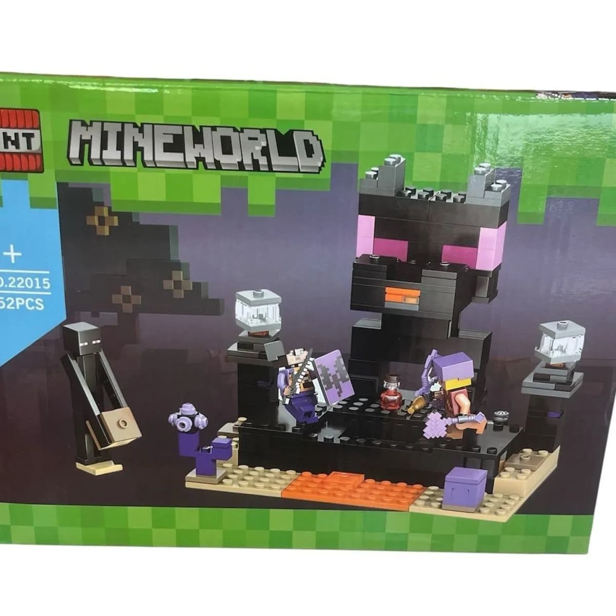 Klocki Mineworld 252PCS - Zestaw Konstrukcyjny Ender Smok i Figura
