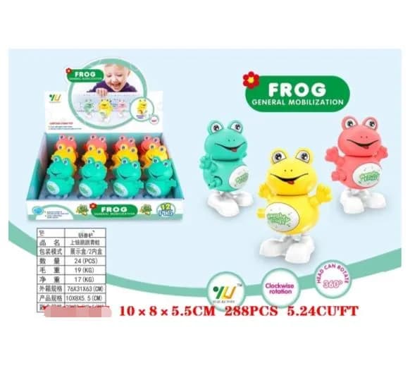 Mini Żabki Tańczące Frog Mobilization 10x8x5.5cm