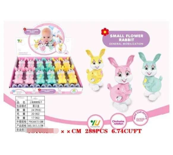Zabawka grzechotka króliczek Small Flower Rabbit