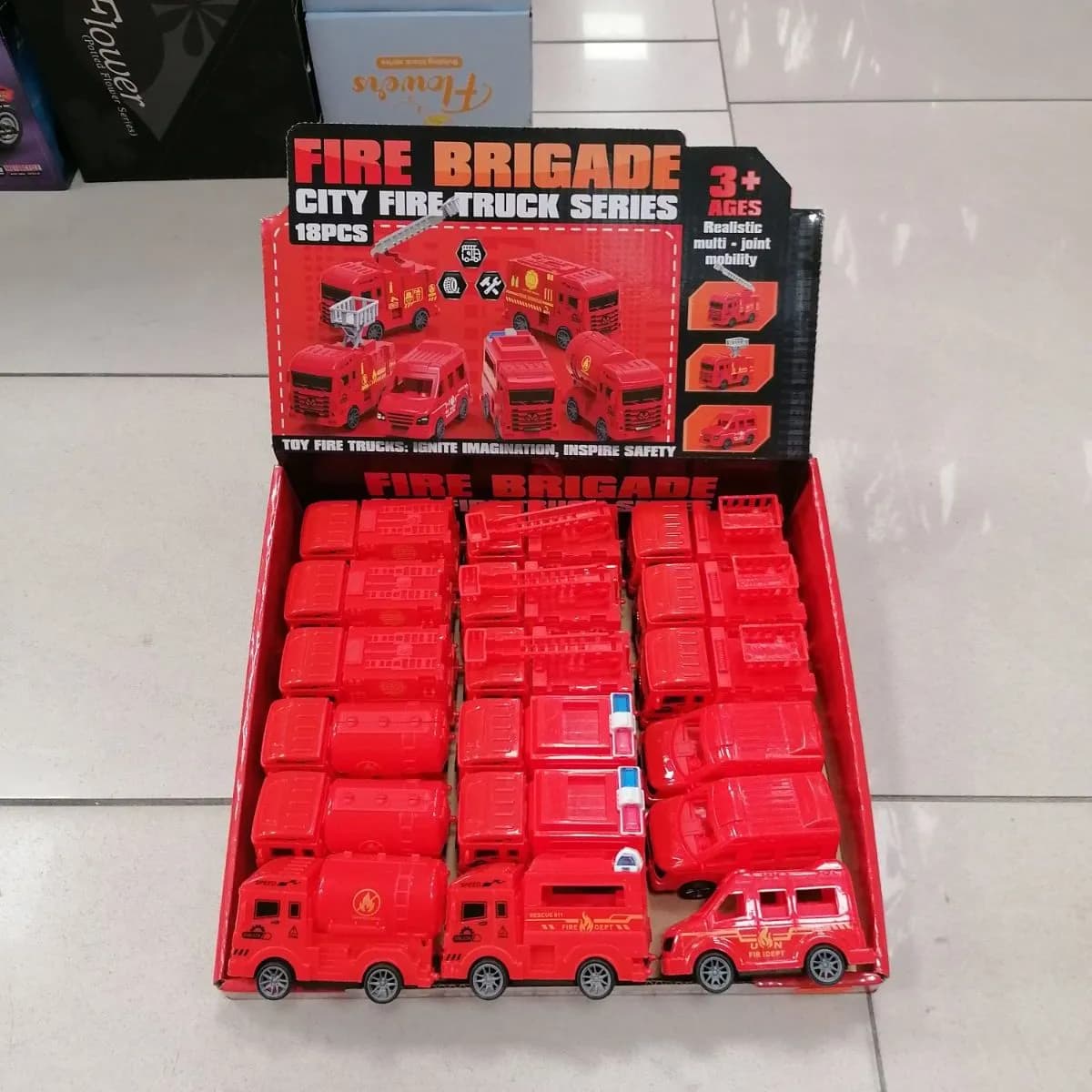 Zabawki Fire Brigade Fire Truck