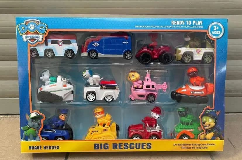 Zabawki Paw Patrol Big Rescues 12 szt