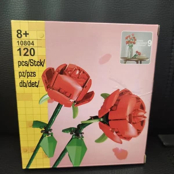 Zestaw klocków kwiaty 120 szt. 8+