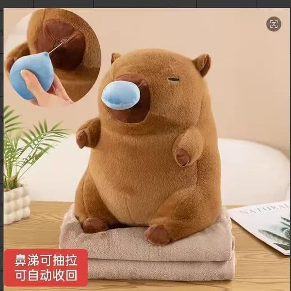 Maskotka z Kocyk Kapibara