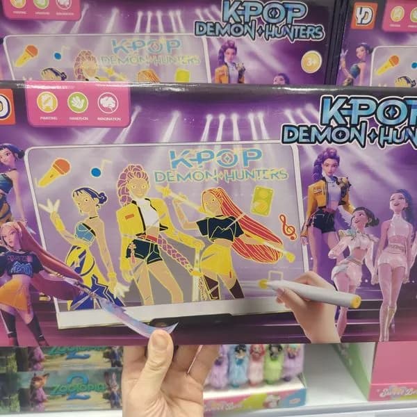 Tablica rysunkowa Kpop Demon Hunters z pisakiem