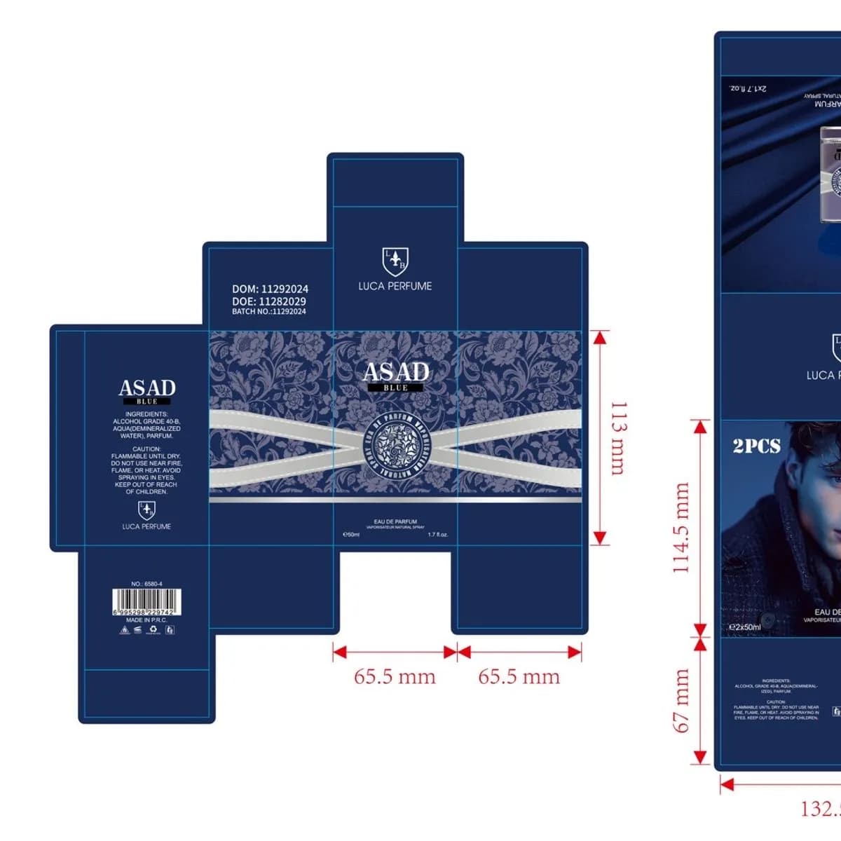 Zestaw Perfume 2x50ml