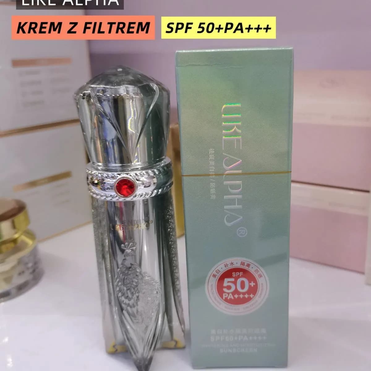 Krem przeciwsłoneczny SPF 50+