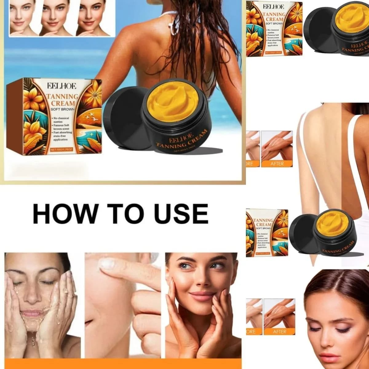 Krem Brązujący EELHOE