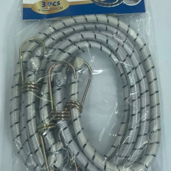 Zestaw Linki Elastyczne z Hakami 3PCS