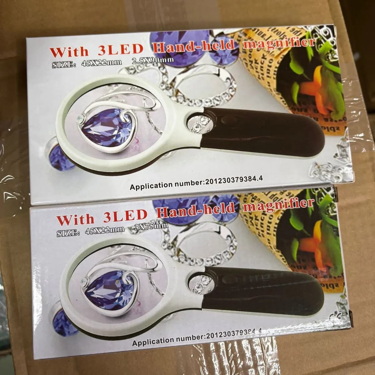 Lupa Ręczna z Podświetleniem LED mały