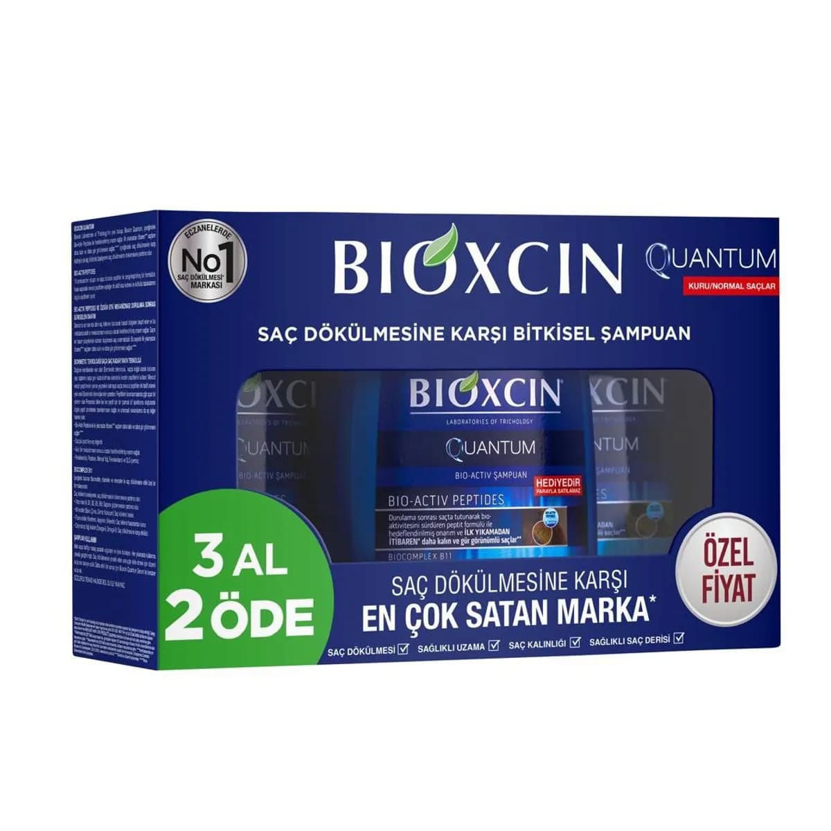 Zestaw Bioxcin Quantum Szampon 3PCS