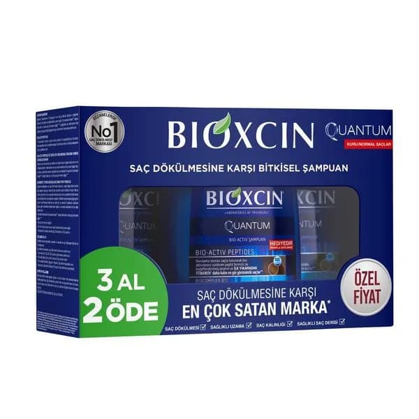 Zestaw Bioxcin Quantum Szampon 3PCS