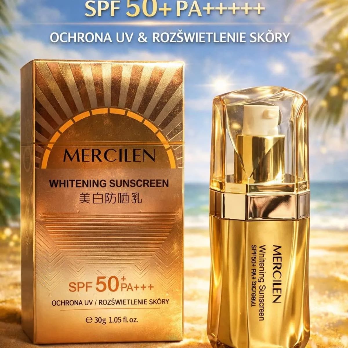 Krem Przeciwsłoneczny Mercilen SPF50+