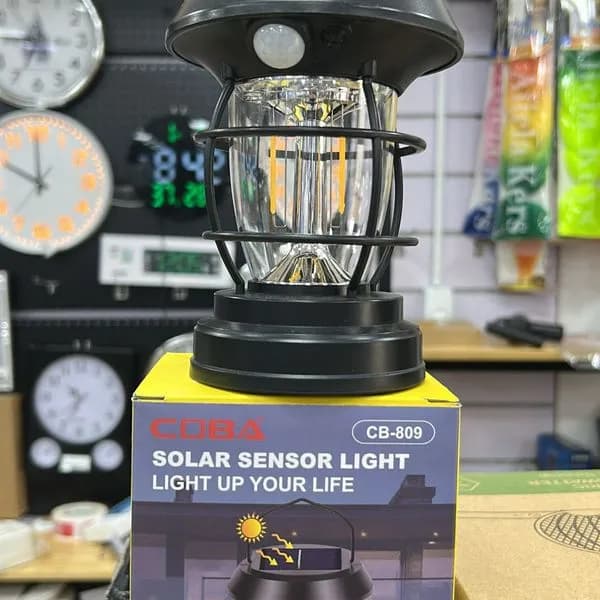 Lampa Solarna z Czujnikiem Ruchu Solar Sensor Light up COBA CB-809