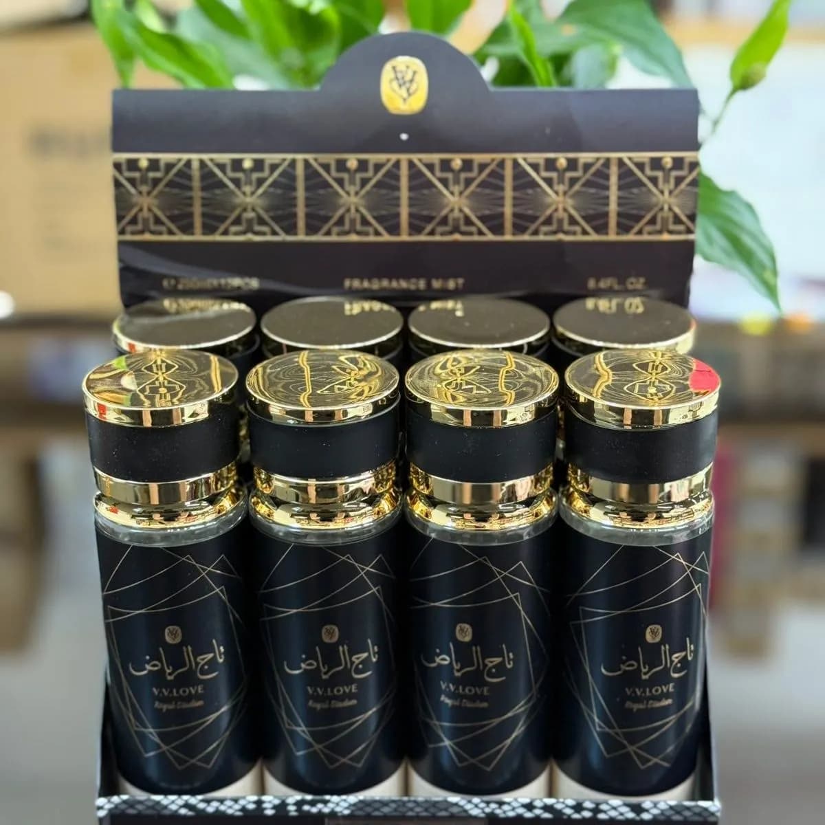 Mgiełka do ciała V.V.LOVE Royal Shadow 250ml czarno-złota