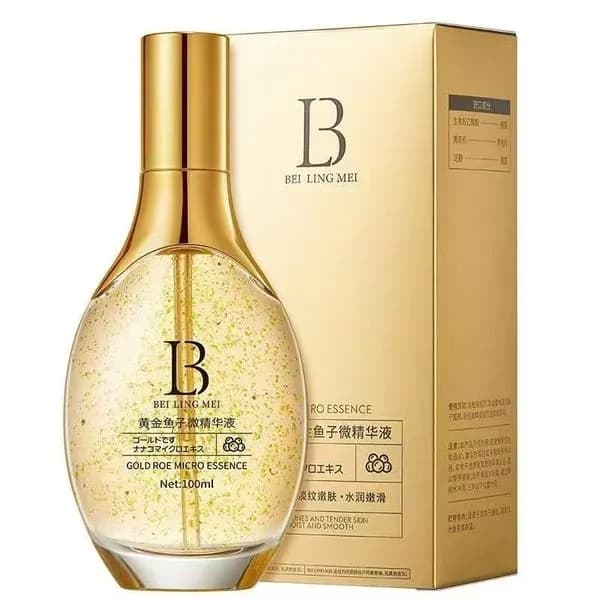 BEI LING MEI Esencja Salmon Roe Gold Essence 100ml ze złotem