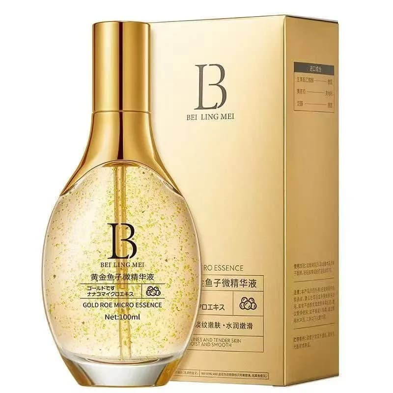 BEI LING MEI Esencja Salmon Roe Gold Essence 100ml ze złotem