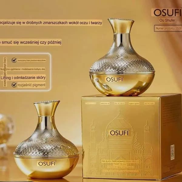 Krem pod Oczy i do Twarzy OSUFI Liftingujący Złoty 12szt