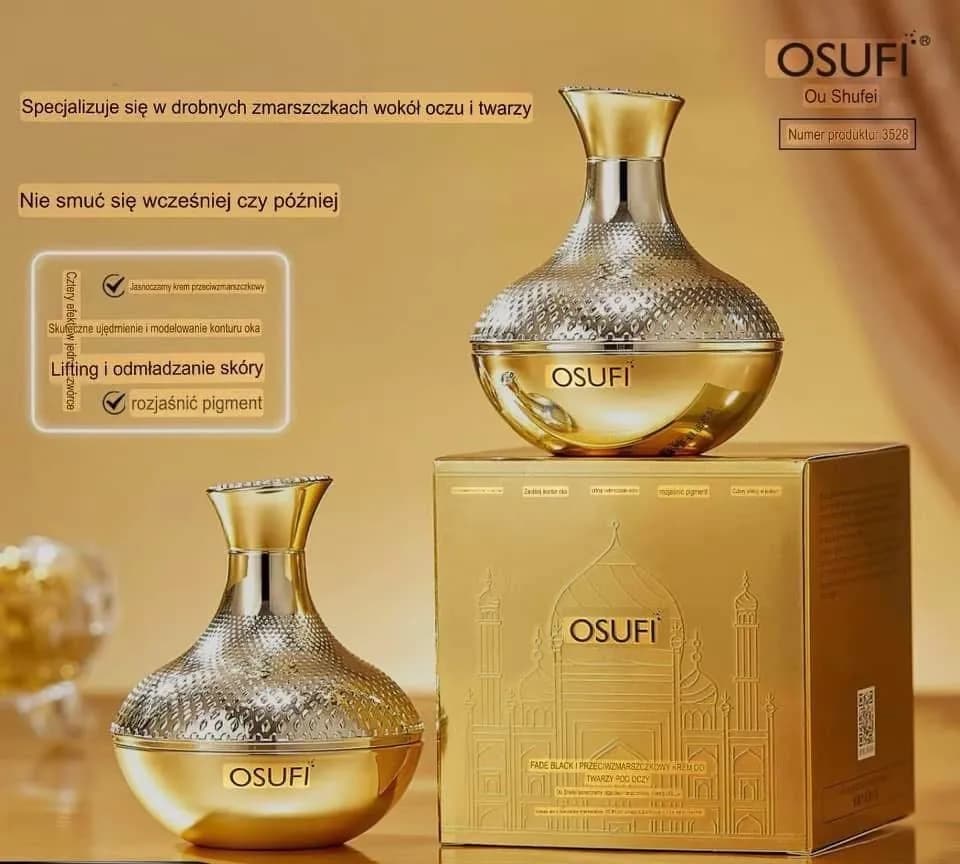 Krem pod Oczy i do Twarzy OSUFI Liftingujący Złoty 12szt