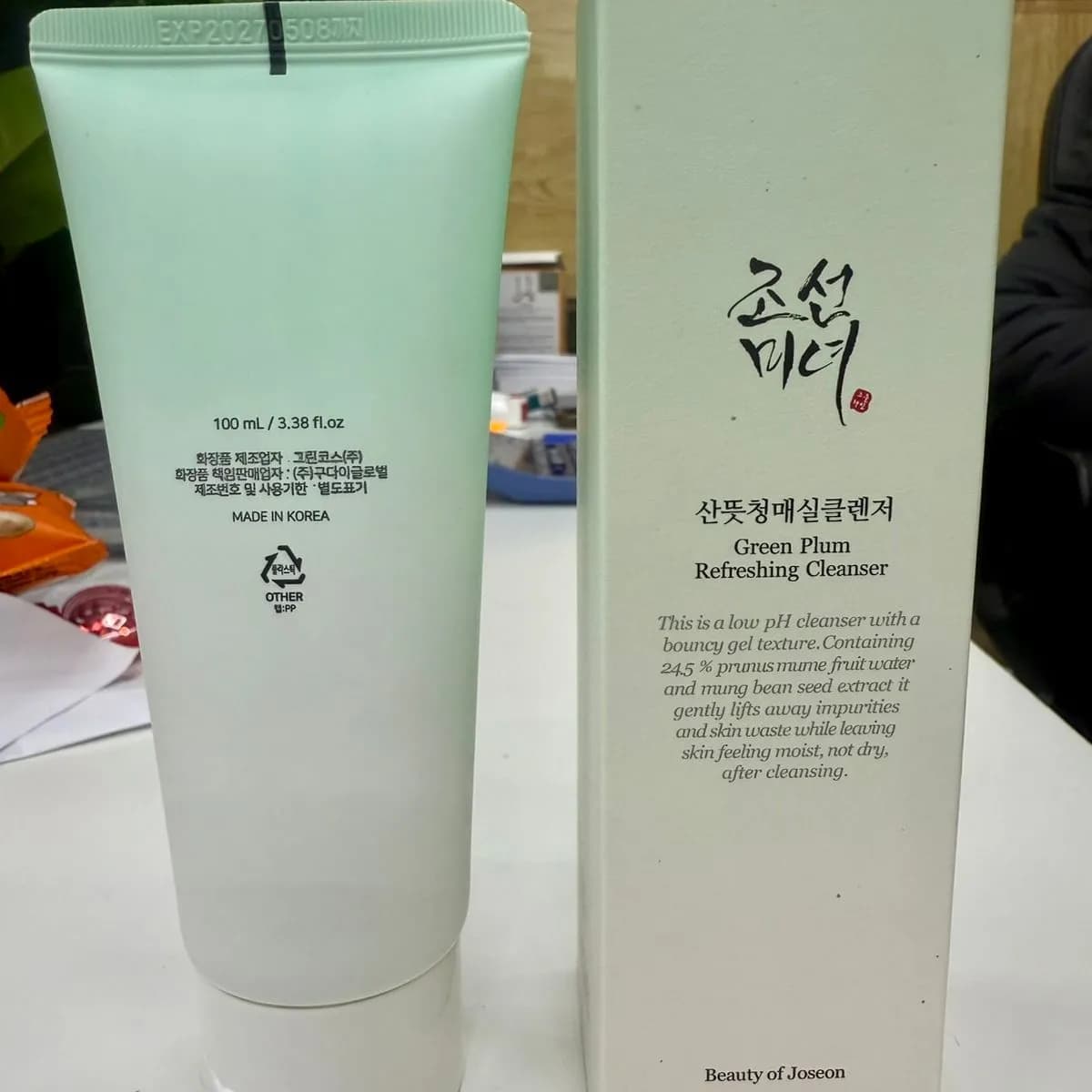 Żel do Mycia Twarzy Green Tea Refreshing Cleanser 100ml