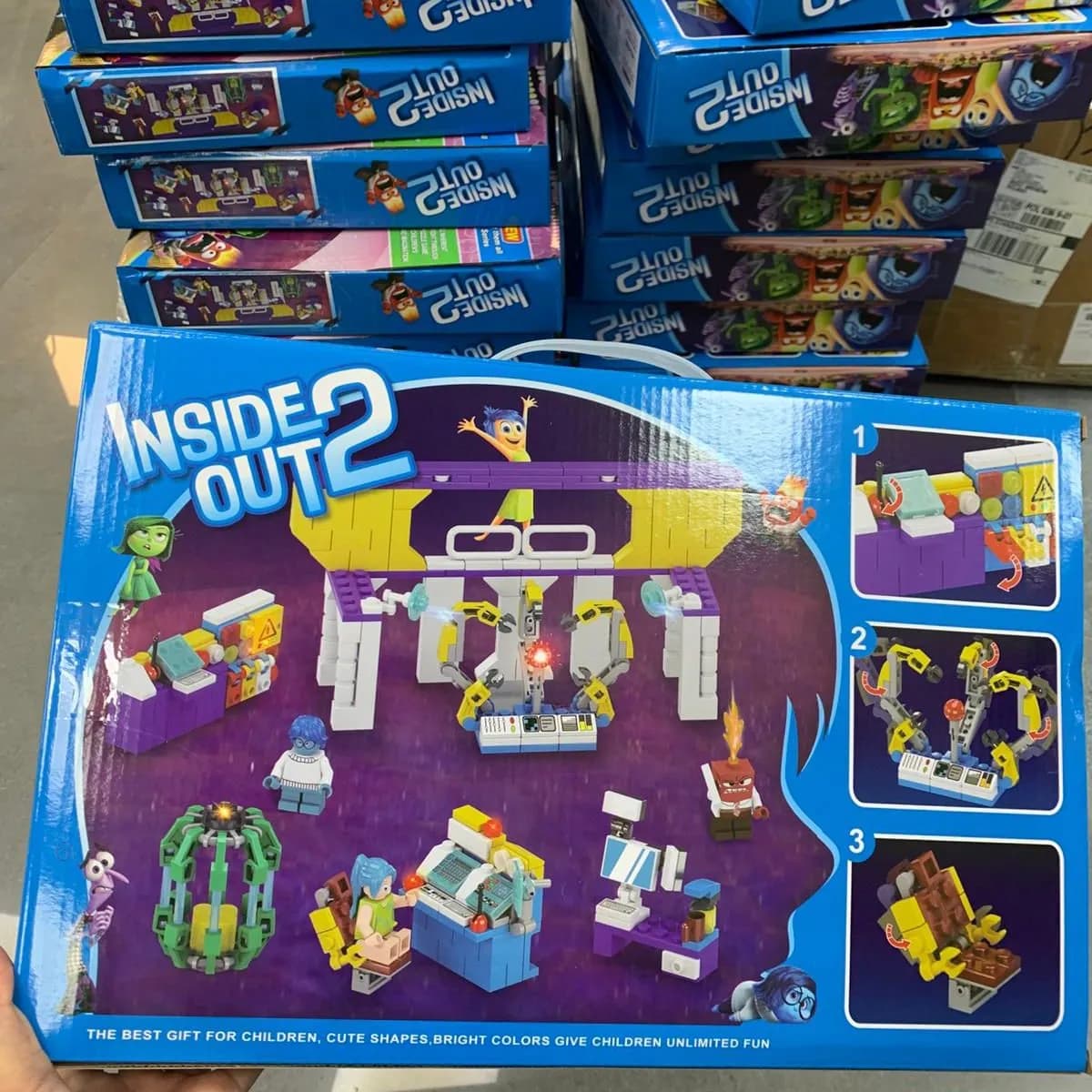 Klocki Inside Out 2 - Zestaw Centrum Sterowania z Figurkami